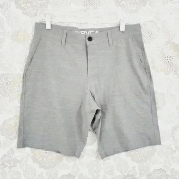 RVCA Men's‎ Short Size 31x10 Gray 8724 - Picture 1 of 7
